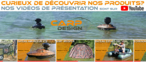 Vidéos Youtube Carpdesign