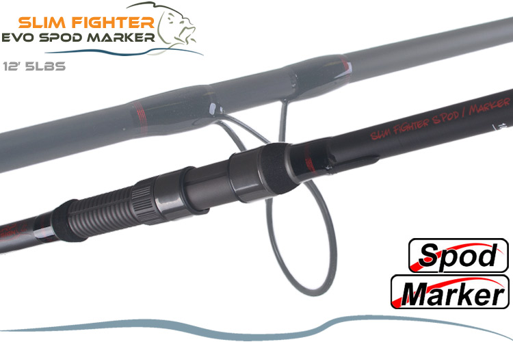 Carp Design  Slim Fighter Spod/Marker Rod: 12′ 5lbs