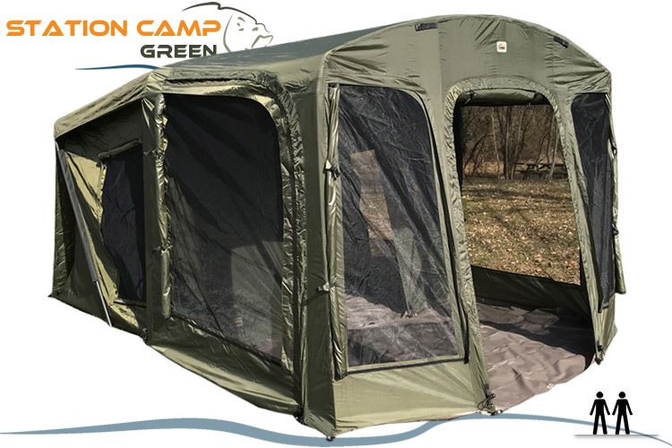 Carp Design  Biwy Carp Design Station Camp 2 places (avec Surtoile)