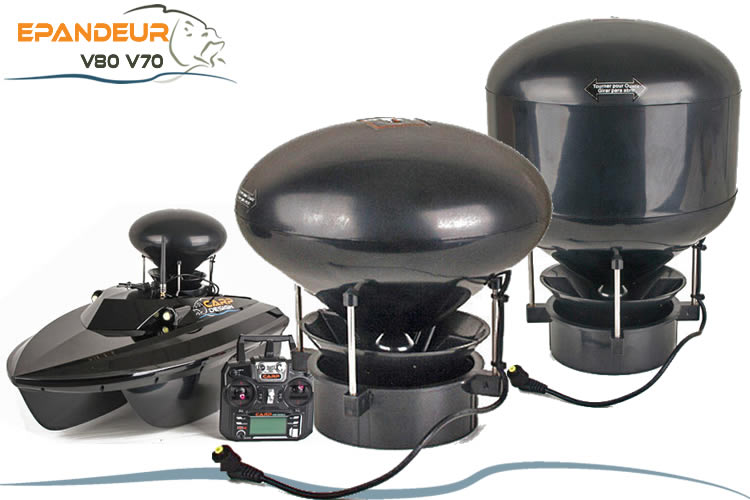 Epandeur d’appâts pour Bateaux amorçeurs V70 V80