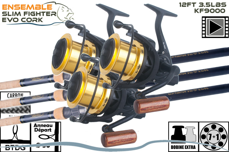 Cannes Carpes Sert Carp Instinct 12p 3lbs - Pêche de la Carpe