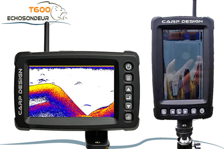 Kit Echosondeur Bateau Amorceur T600 Couleur